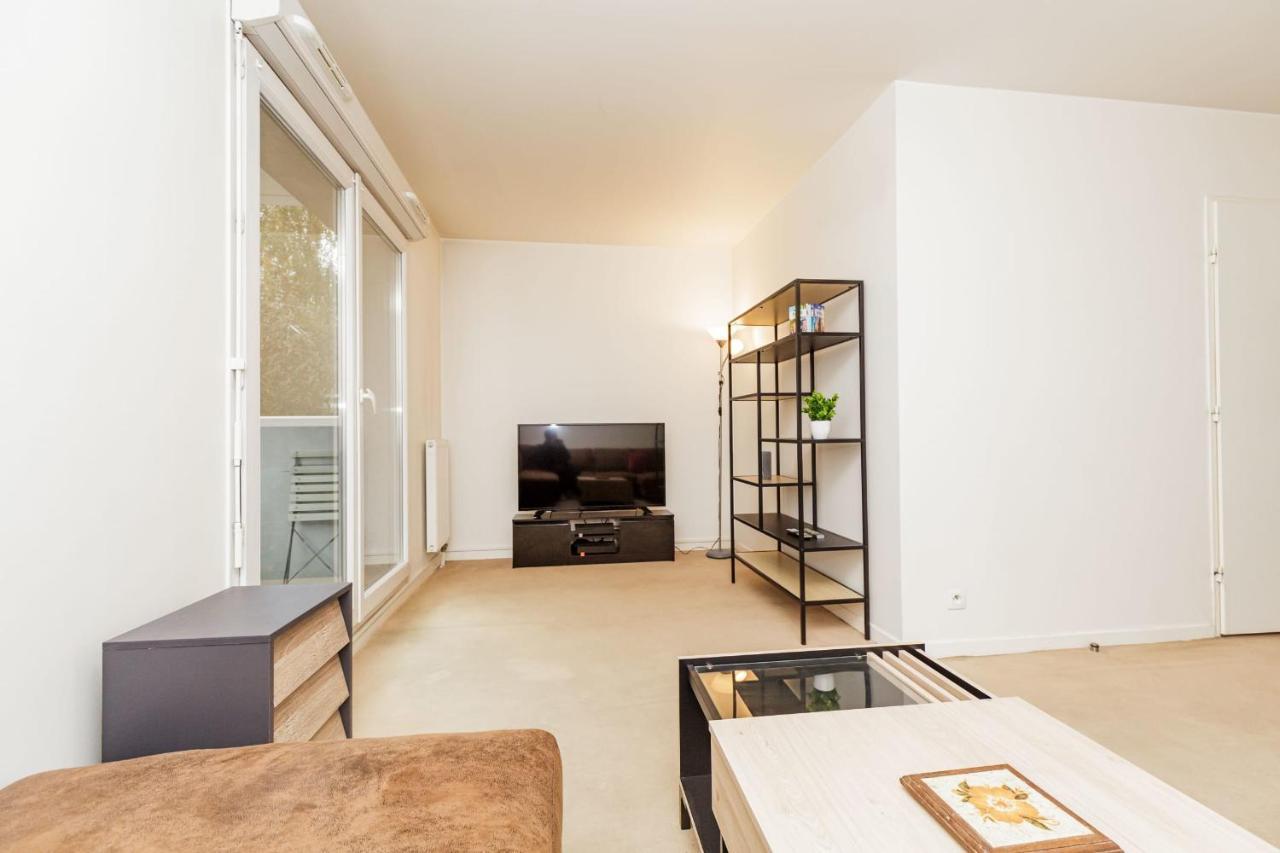 Bright 68 M2 Apartment Near The Stade De France Aubervilliers Exterior foto