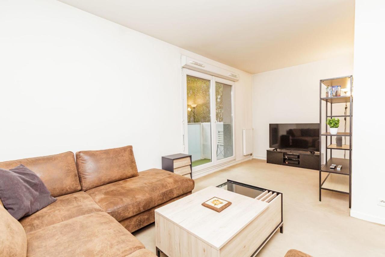 Bright 68 M2 Apartment Near The Stade De France Aubervilliers Exterior foto
