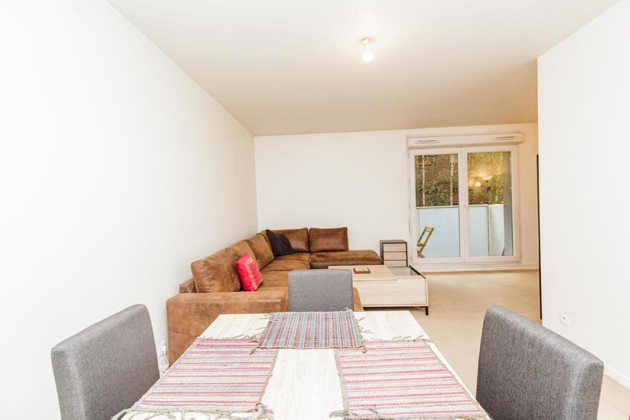 Bright 68 M2 Apartment Near The Stade De France Aubervilliers Exterior foto