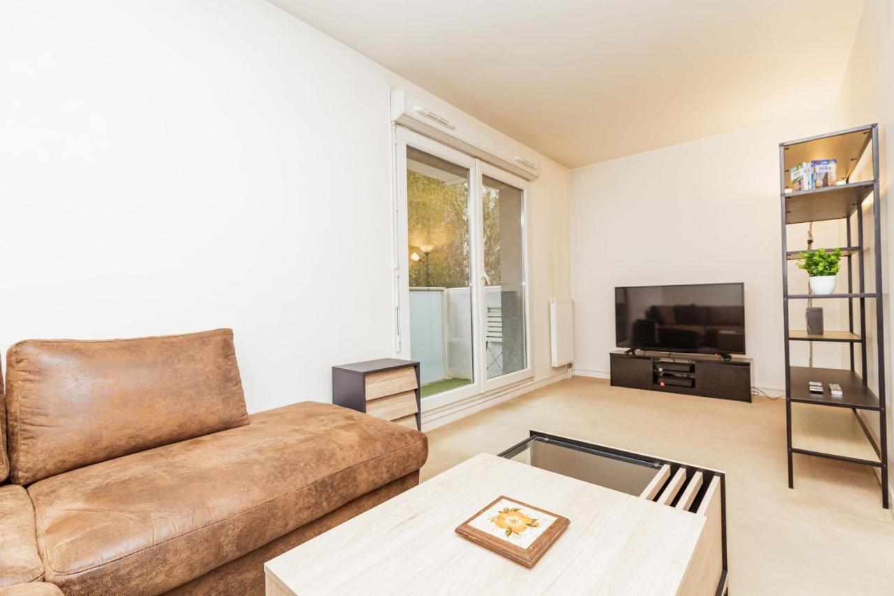 Bright 68 M2 Apartment Near The Stade De France Aubervilliers Exterior foto